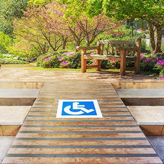Parks with disabled access